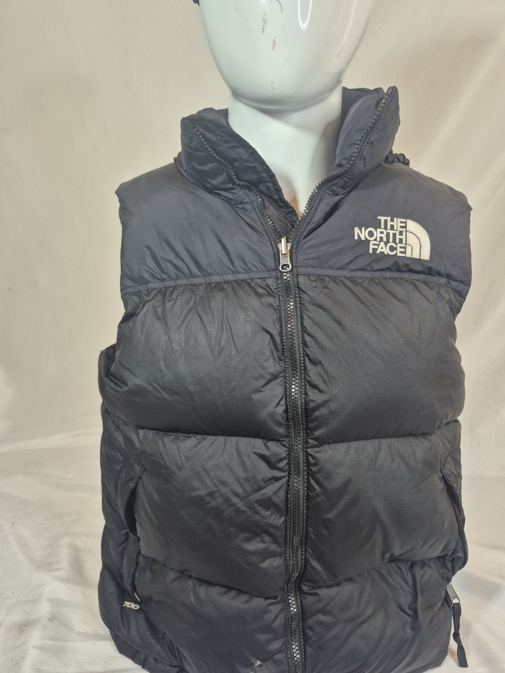 The North Face  Navy Blue Puffer Vest - Insulated Sleeveless Jacket